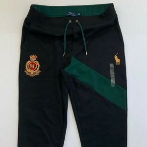 POLO RALPH LAUREN ROYAL CREST JOGGERS TRACK PANTS